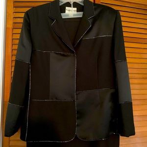 John Meyer Black skirt suit.